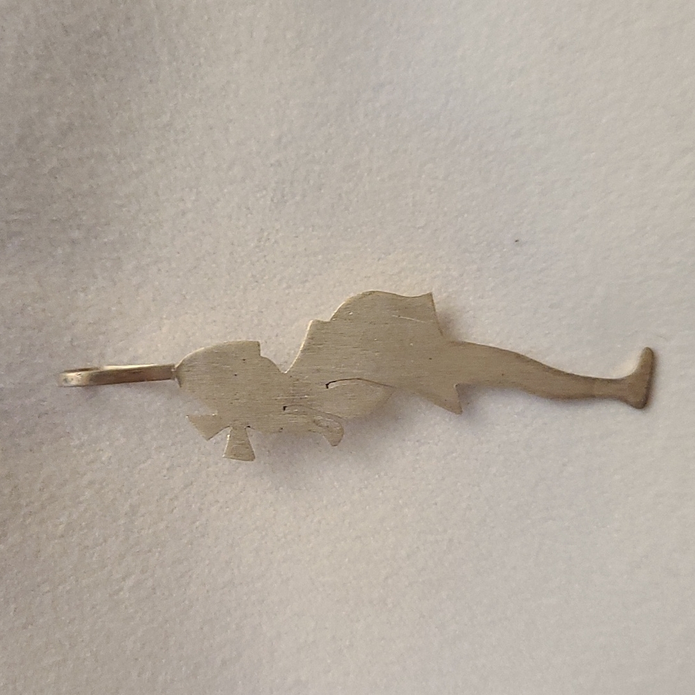 Silver pendant from Peru